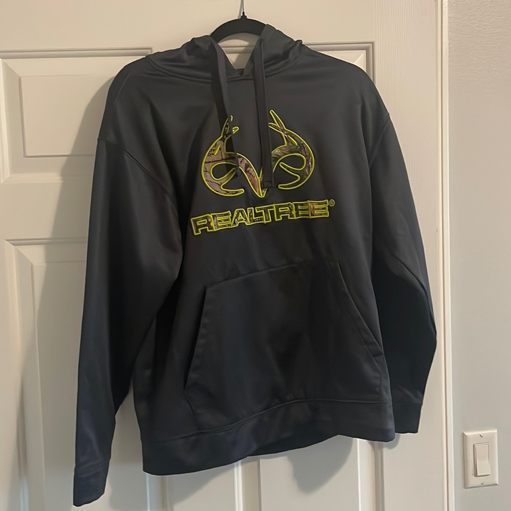 Realtree | Hoodie | Medium | Camo-Lime Green | Great Condition